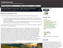 Tablet Screenshot of historicism.com