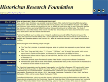 Tablet Screenshot of historicism.net